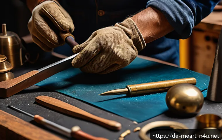 공예용 망치와 펀치 사용법 관련 이미지 2